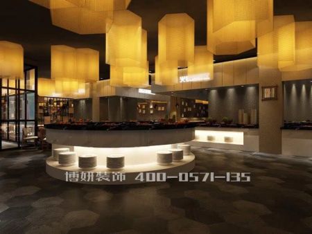 牛排海鮮自助餐廳裝修設(shè)計案例